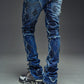 Guapi Vintage Blue Relic Denim Jeans