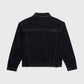 Homme + Femme "Ornament" Denim Jacket - Black