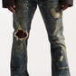 Embellish Vintage Washed Ric Flare Denim Jeans (EMB-S26-25)