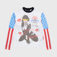Homme + Femme "Bombshell" Thermal Long Sleeve - White
