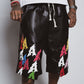 Addicts ATL "Dirty Rockstar" Black Shorts
