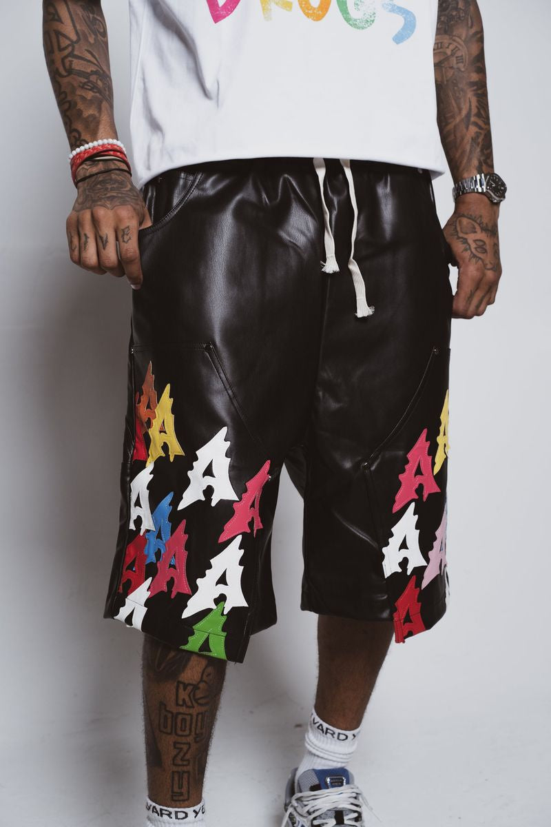 Addicts ATL "Dirty Rockstar" Black Shorts