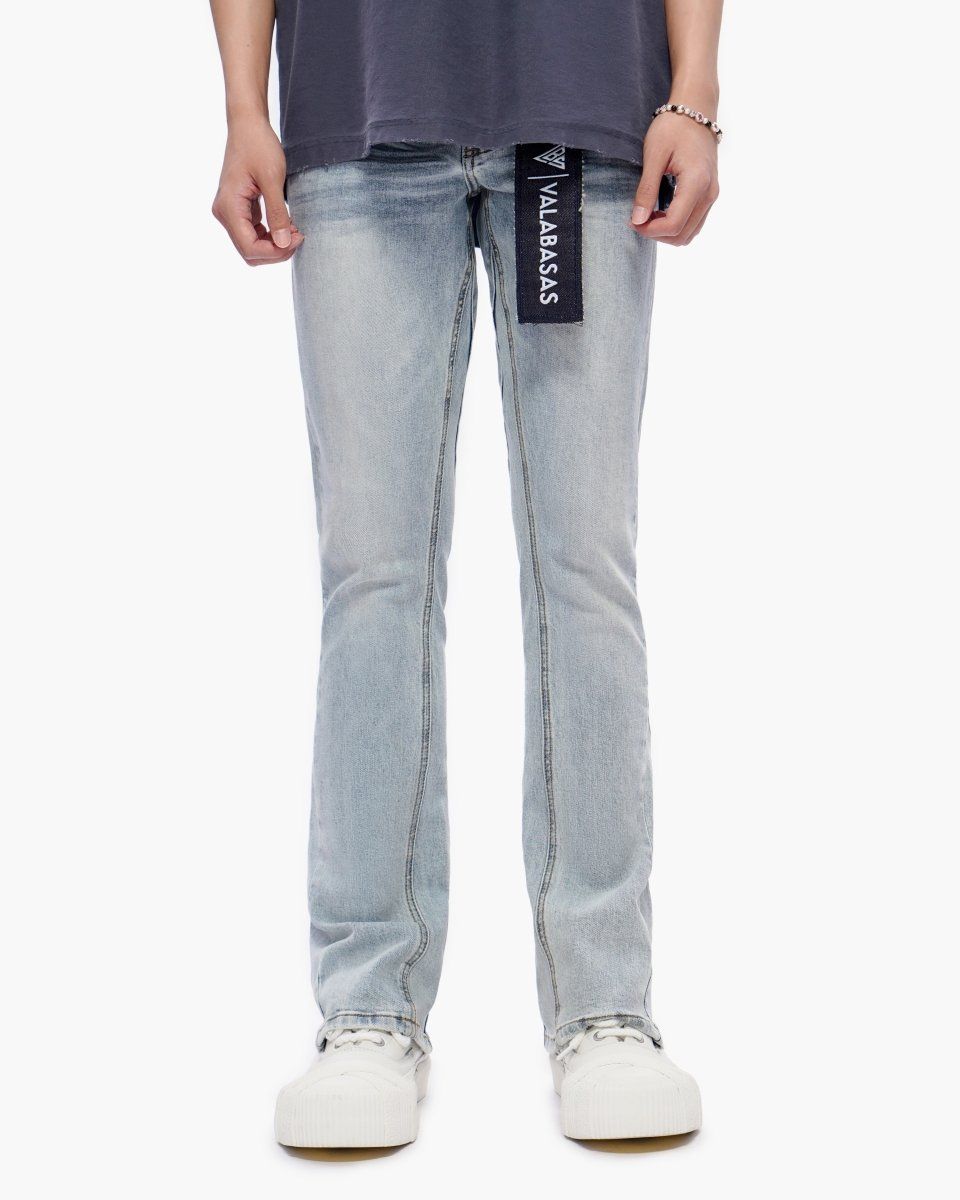 Valabasas "Mr. Stacked Denim Blue" Denim Jeans