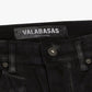 Valabasas "Mr.Flex" Black Waxed Skinny Jeans