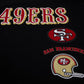 Product image emphasizing high-quality, breathable material and nostalgic team tribute