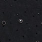 Close-up of Valabasas black washed jeans with front and back pockets