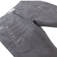 Premium Makobi Segreto Gray Jeans featuring button and zip fly closure