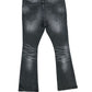 ANOM "Obscura" Black Wash Stacked Denim Jeans