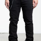 Midnight Black Slim Non Distress Denim Jeans (MB-002)