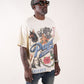 Paper Money "For The Dogs" Rhinestones Bone Tee