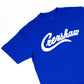 The Marathon Clothing Limited Edition Crenshaw Tee - Royal/White - Trendy and stylish streetwear t-shirt in royal blue and white color scheme