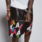 Addicts ATL "Dirty Rockstar" Black Shorts