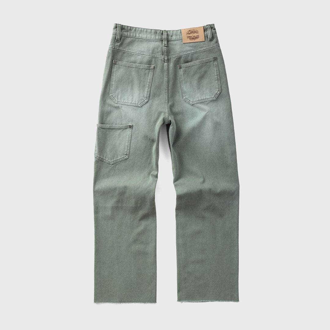 Homme + Femme "Iron Crest" Pants - Green
