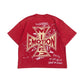 Mixed Emotion "Crimson" Red Tee