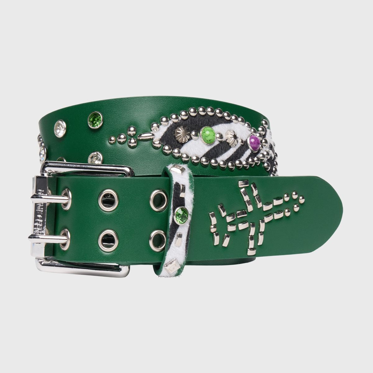 Homme + Femme "Passport" Belt - Green