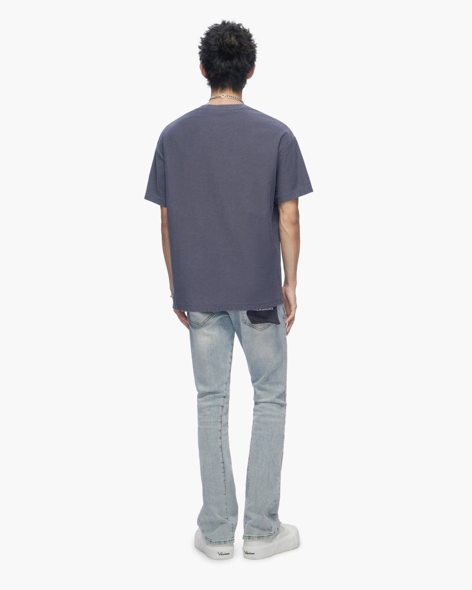 Valabasas "Mr. Stacked Denim Blue" Denim Jeans