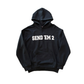 Heaven Arc Logo Hoodie - Black/White