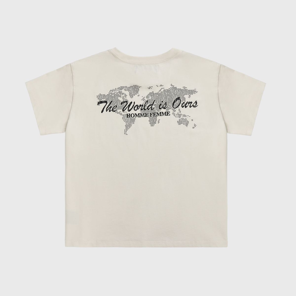 Homme + Femme "Jet Lag" Tee - White