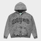 Godspeed Symmetric Studded Hoodie - Acid Wash