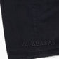 Black denim shorts labeled Mr Shorts by Valabasas, stylish men's casual summer wear