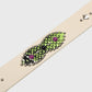 Homme + Femme "Passport" Belt - White