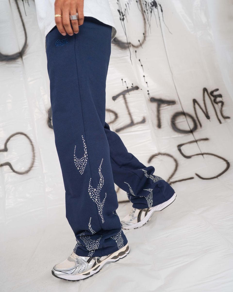 EPTM Metal Flame Pants - Navy (EP12443)