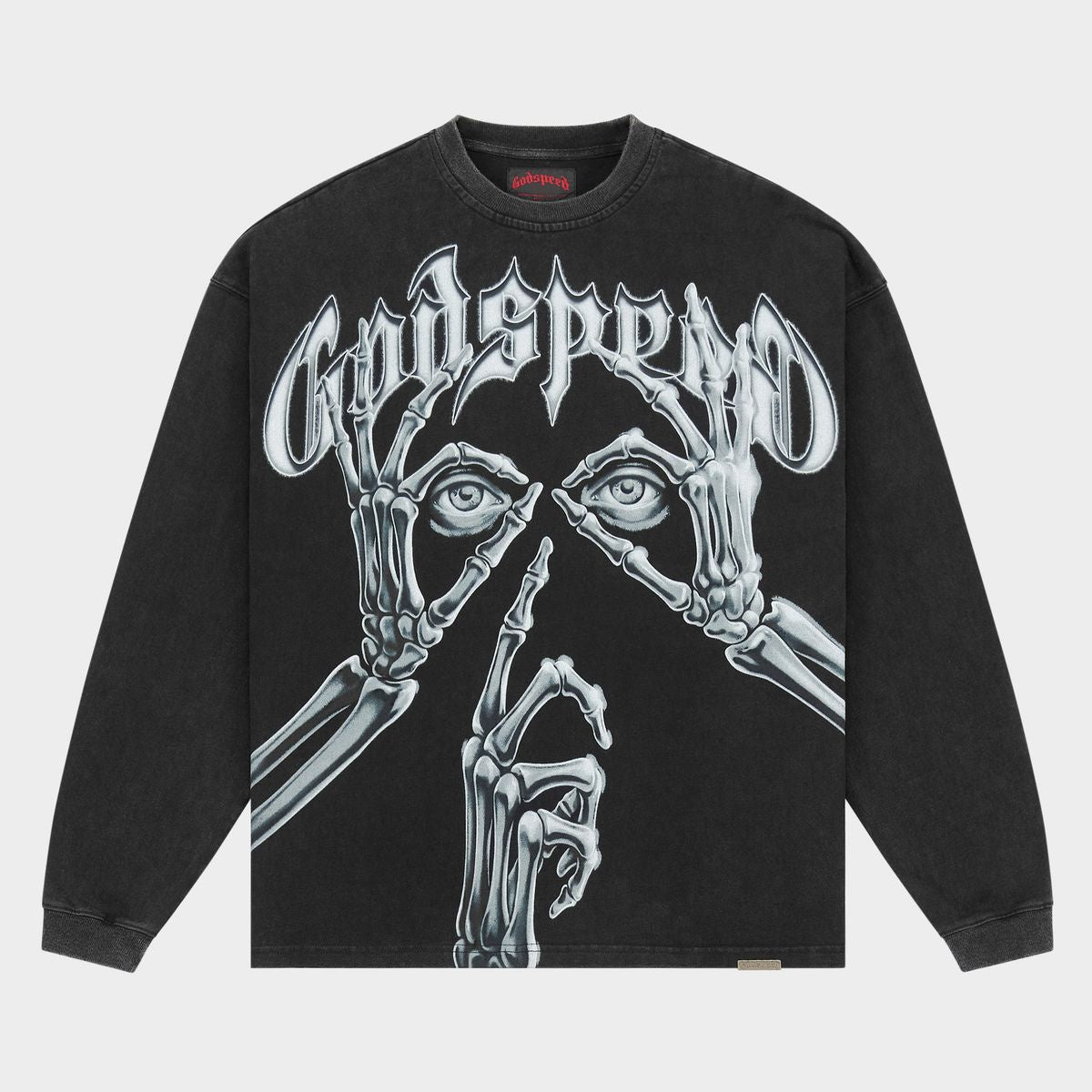 Godspeed Silencio Long Sleeve - Black Wash