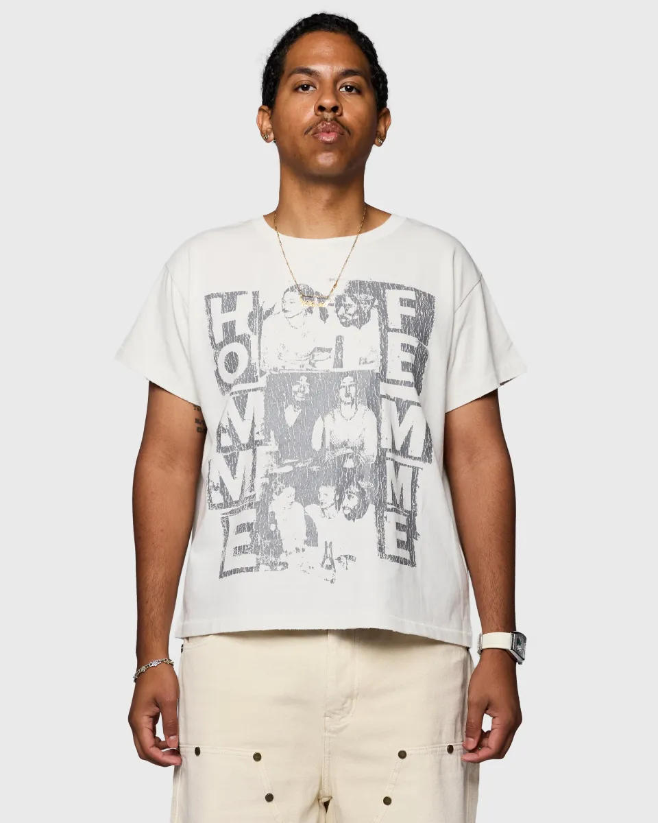 Homme + Femme "Momento" Tee - White