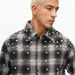 Valabasas "Cadence" Black Button Up Flannel
