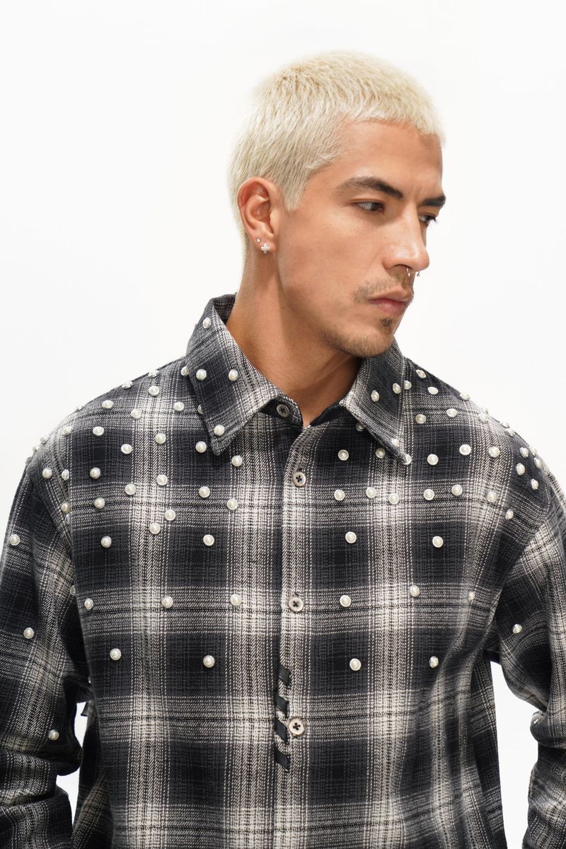 Valabasas "Cadence" Black Button Up Flannel