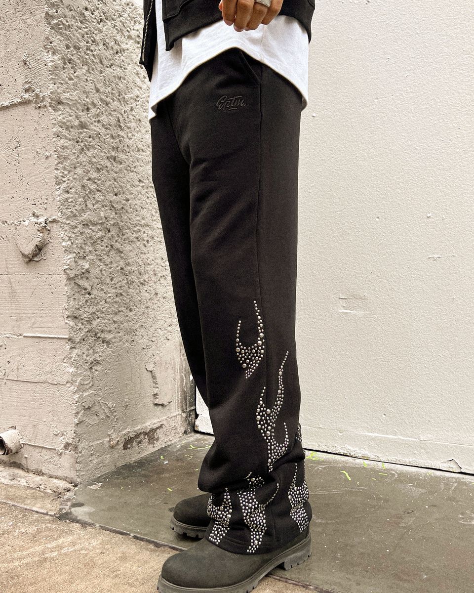 EPTM Metal Flame Pants - Black (EP12441)