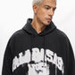 Valabasas "Fifth" Vintage Black Pullover Hoodie