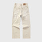 Homme + Femme "Iron Crest" Pants - Cream