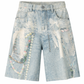 Undeveloped Pearl Light Blue Shorts
