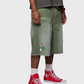 Homme + Femme "Iron Crest" Shorts - Green