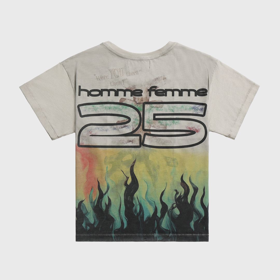 Homme + Femme "Torque Terror" Tee - White