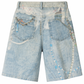 Undeveloped Pearl Light Blue Shorts