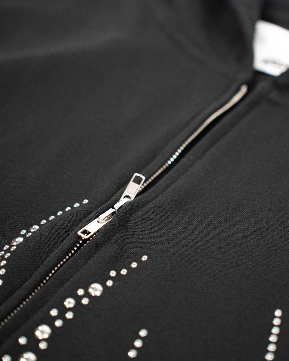 EPTM Metal Flame Zip Up Hoodie - Black (EP12463)