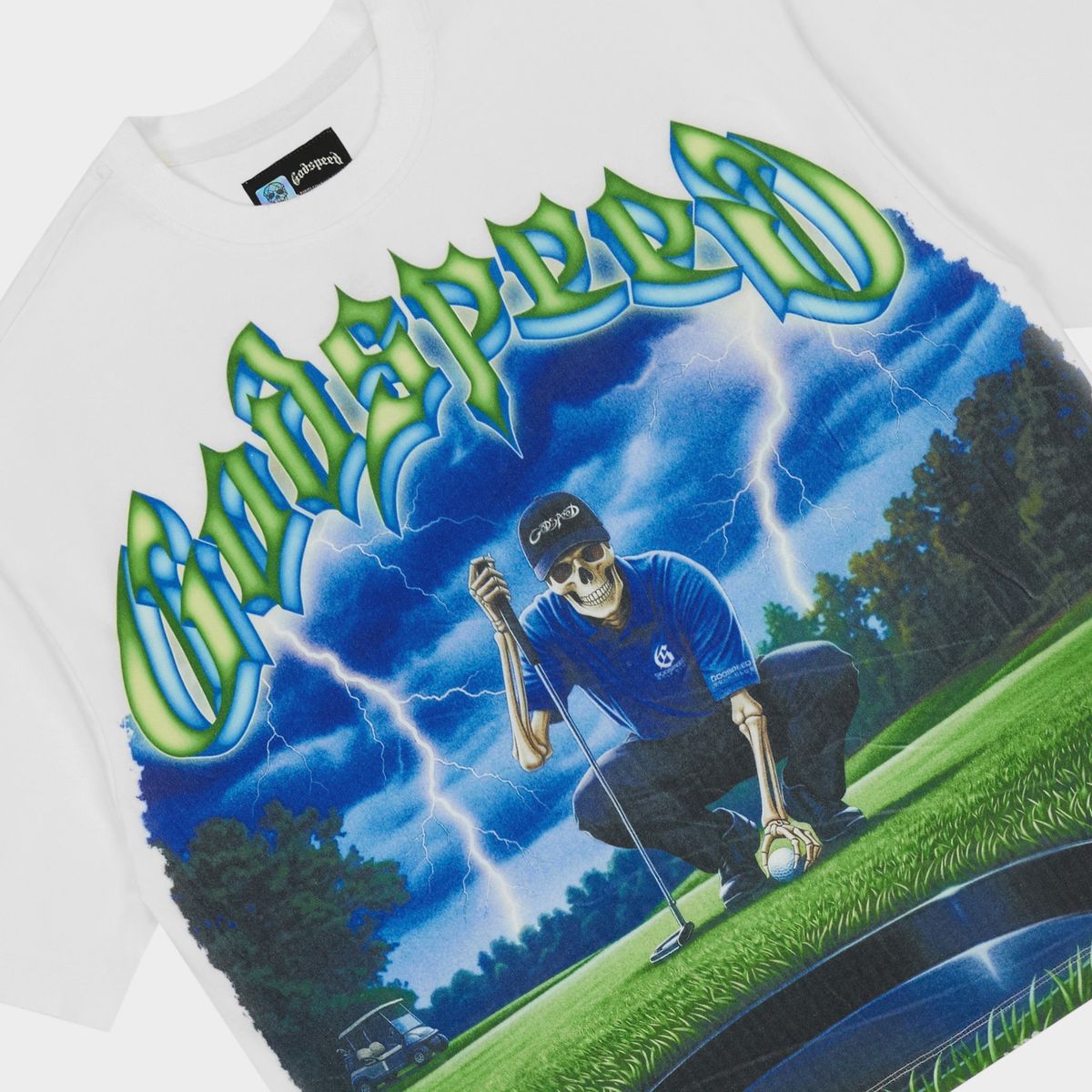 Godspeed No Mulligans T-Shirt - White