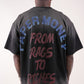 Paper Money "For The Dogs" Rhinestones Black Tee