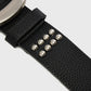 Homme + Femme "Iron Crest Classic" Belt - Black/Black