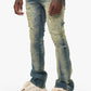 Valabasas "Vin" Dark Vintage Blue Flare Denim Jeans