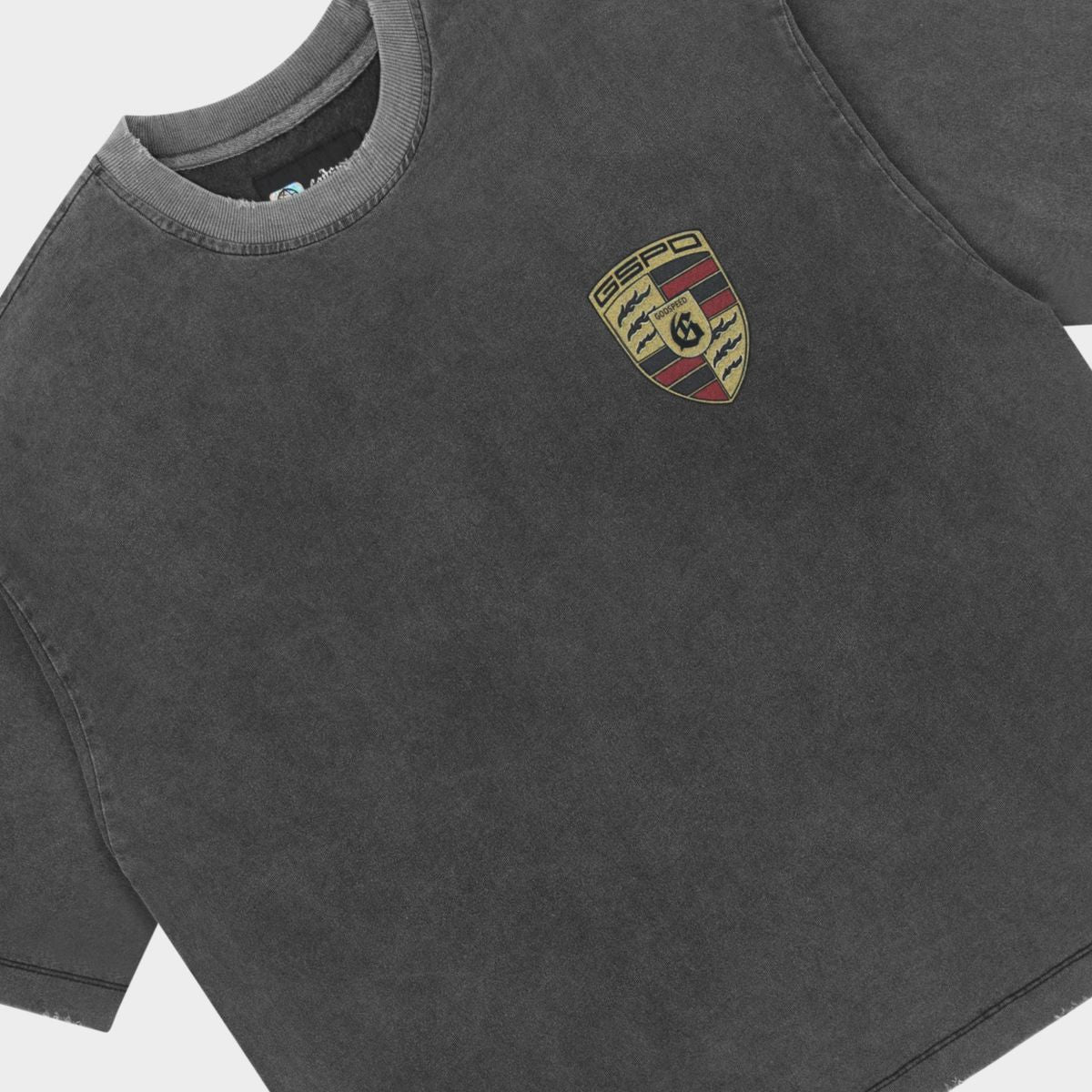 Godspeed Insignias T-Shirt - Grey Wash