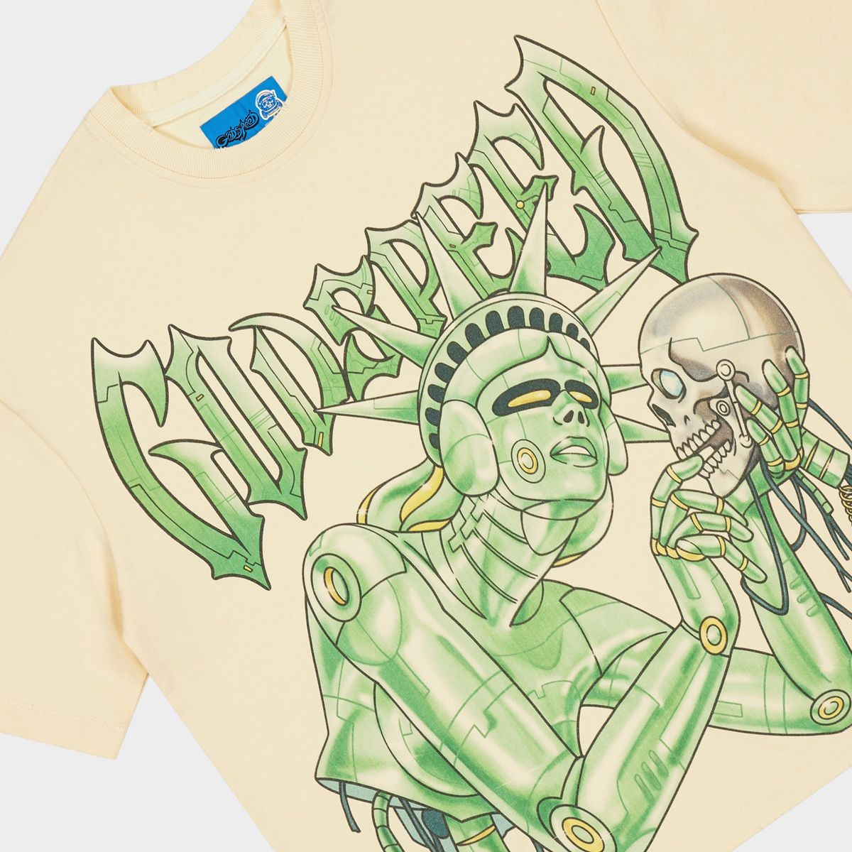 Godspeed Freedoms Protocol T-Shirt - Bone