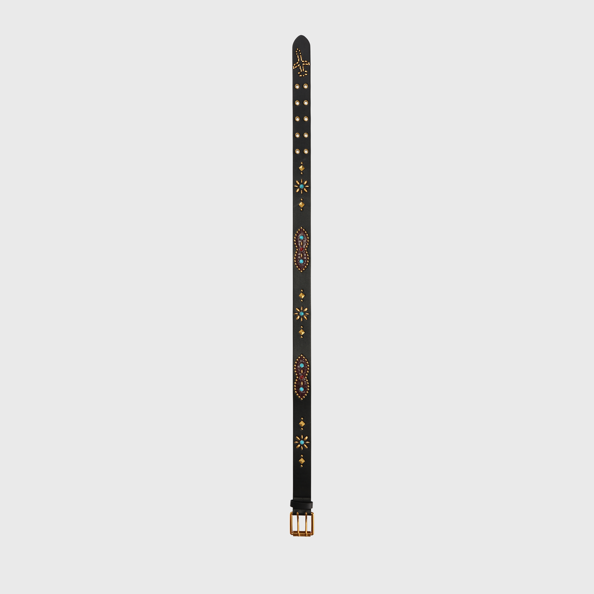 Homme + Femme "Passport" Belt - Black/Brown