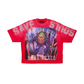 Rare Peace "S.O.S. Goblin" Rhinestone Red Tee
