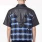 Guapi Midnight Sky Cross Patch Button Shirt