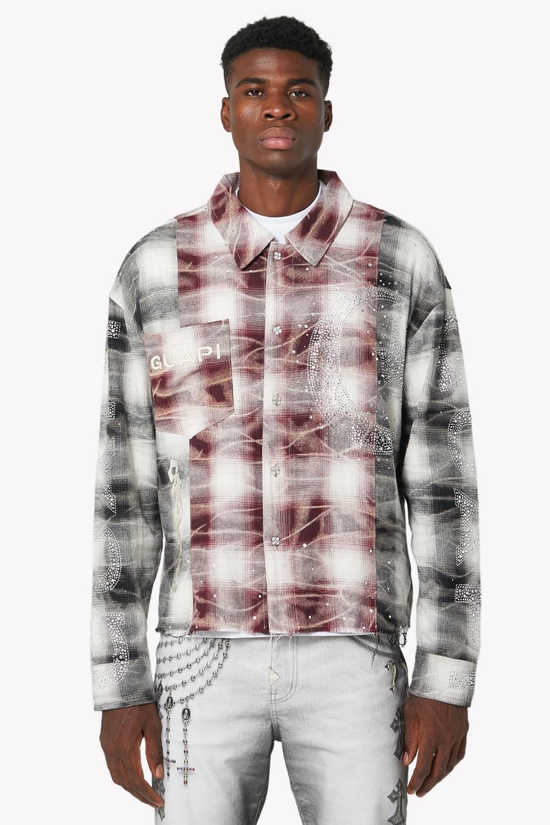 Guapi Ruby Crescent Flannel