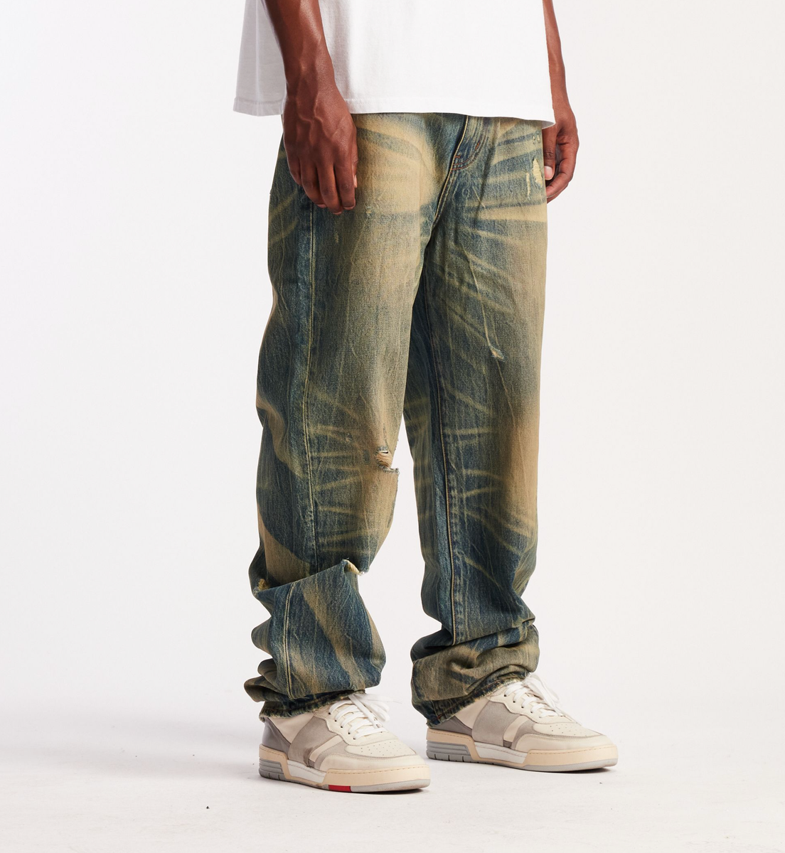 Embellish Spencer Acid Vintage Denim Jeans featuring a button fly closure