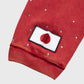 Homme + Femme "World Tour" Hoodie - Red/White